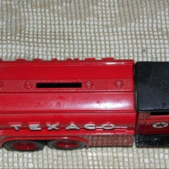 COPY - VINTAGE ERTL TEXACO TRUCK DIAMOND 1930 2 1/2 TON BANK DIE CAST 1990 #7 W… - Picture 5 of 6